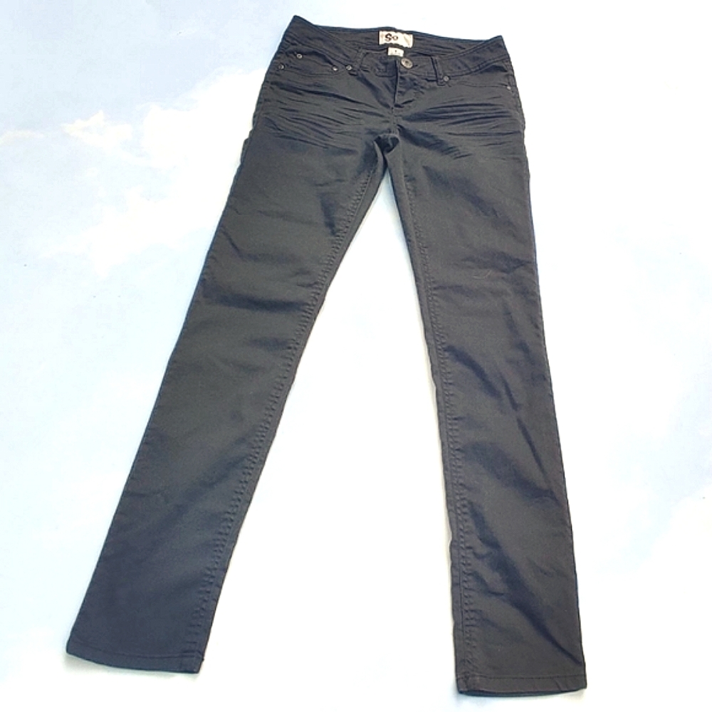 SO Vintage Y2K Low Rise Grey Skinny Jeans